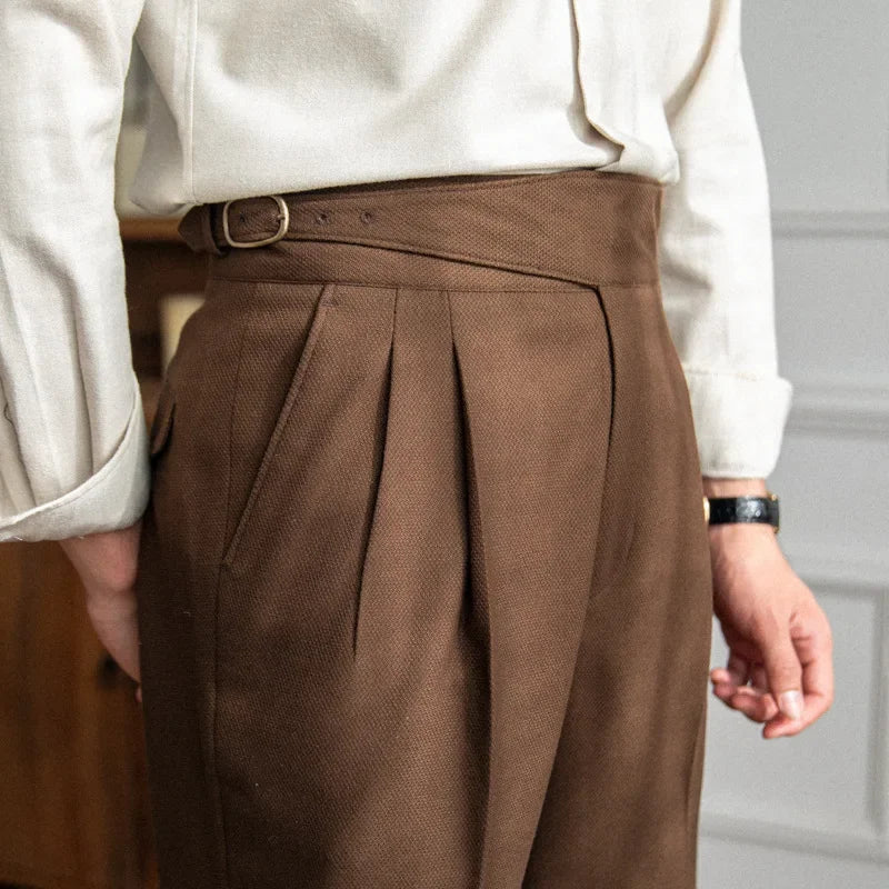 High-waisted Trousers