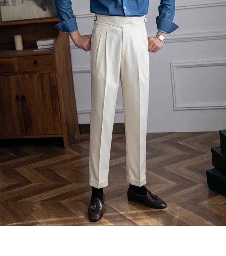 High-waisted Trousers