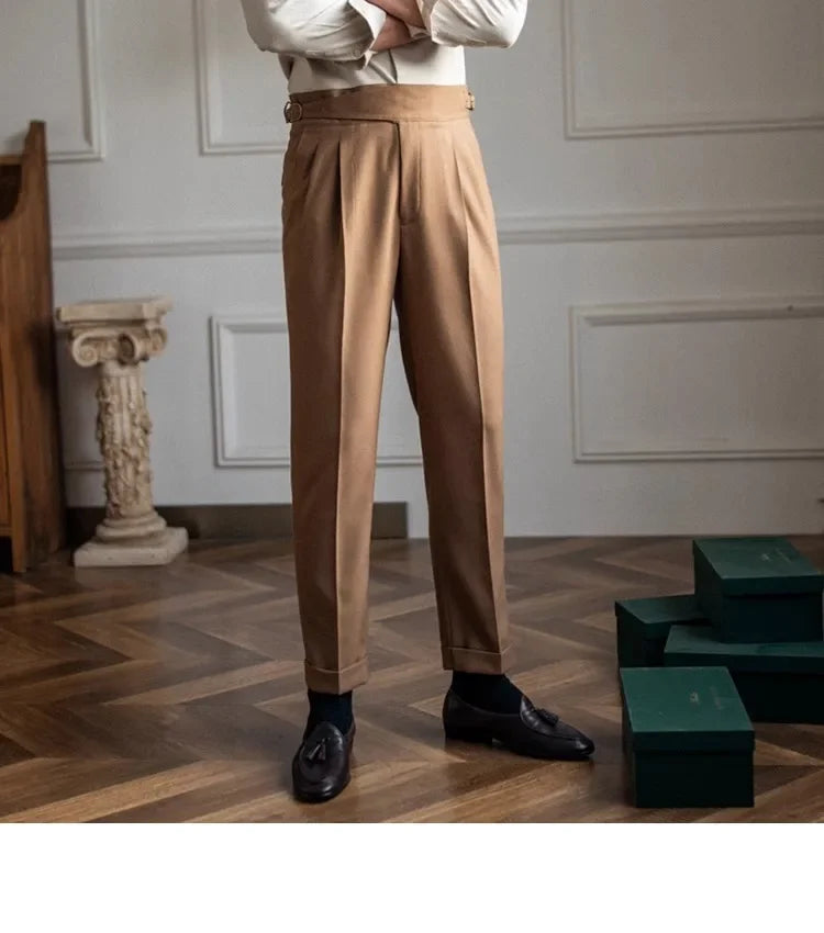 High-waisted Trousers