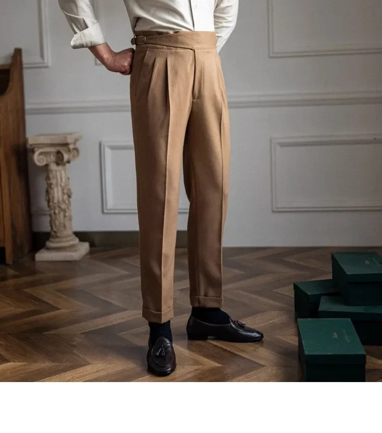 High-waisted Trousers