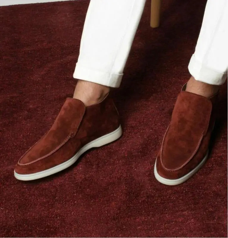 High Top Men Swede Loafers