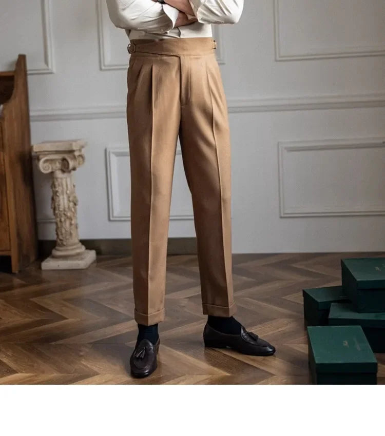 High-waisted Trousers