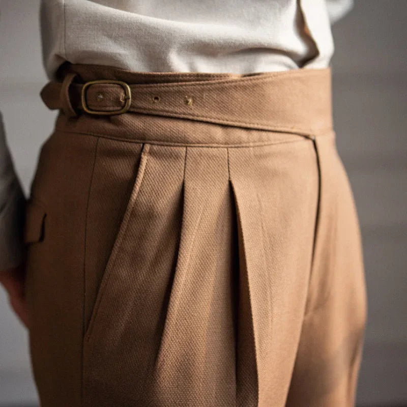 High-waisted Trousers