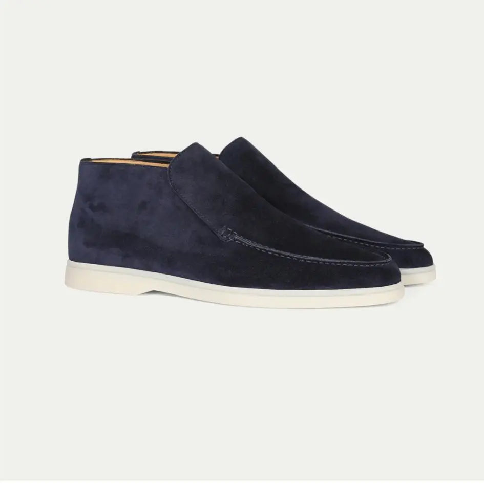 Men High Top Swede Loafers