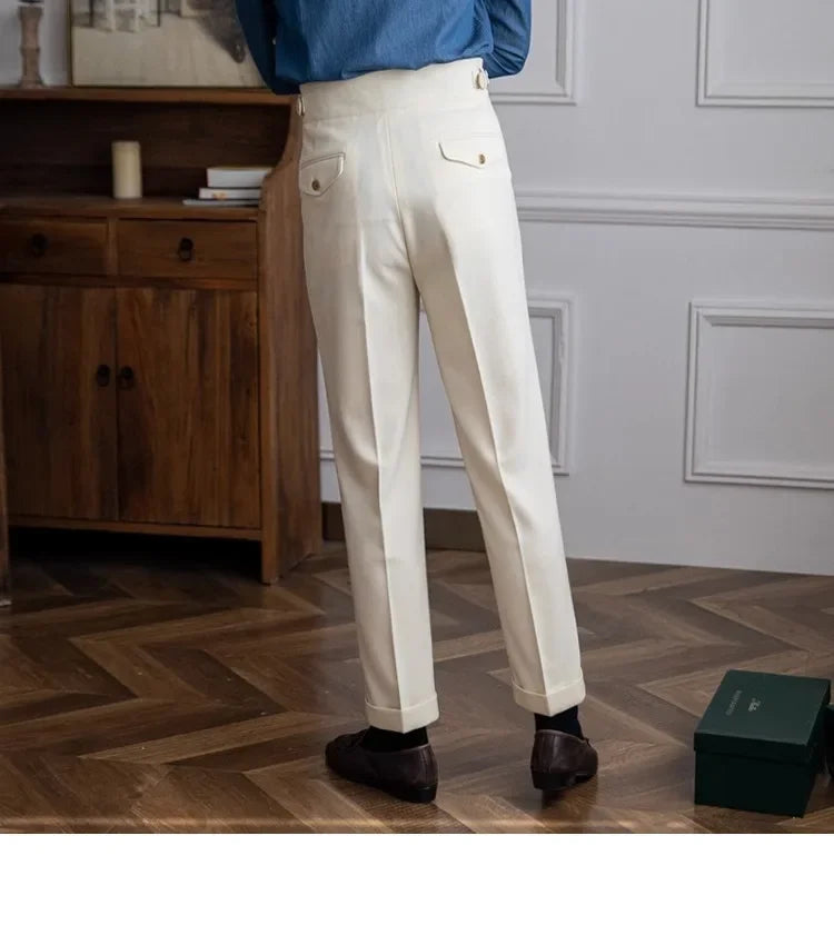 High-waisted Trousers