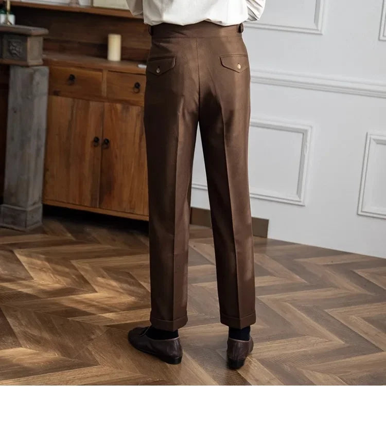 High-waisted Trousers